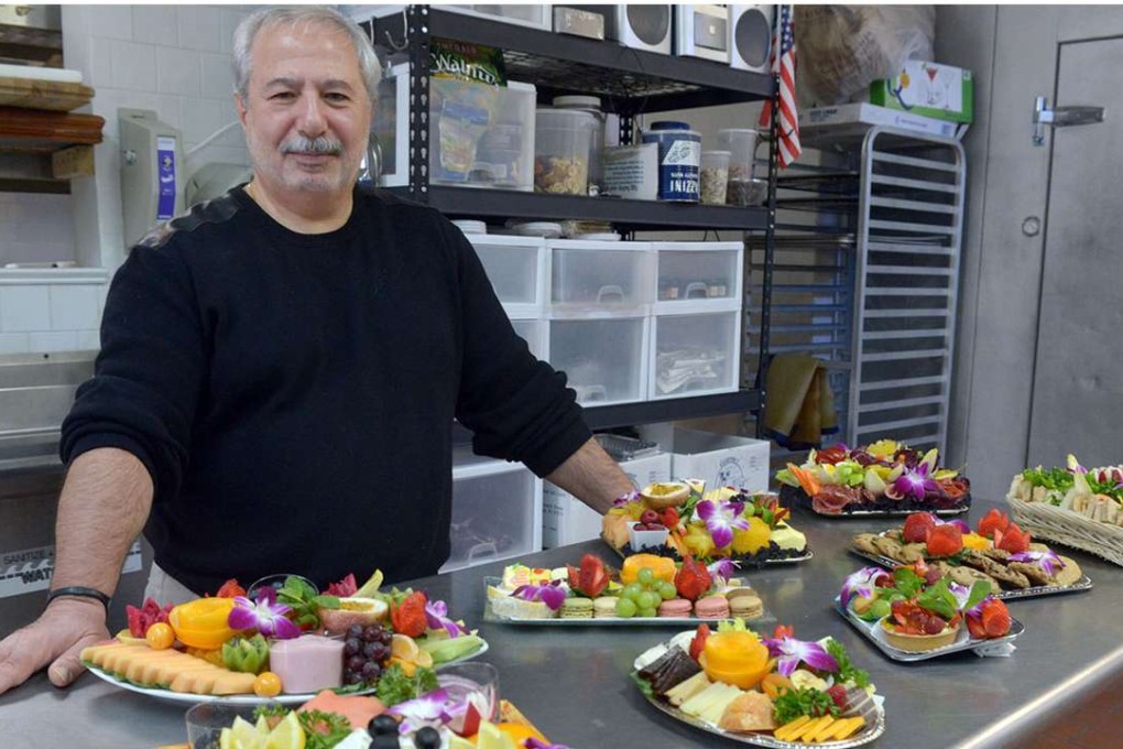 Harry Purut in the kitchen of his business in Wood-Ridge, New Jersey. Photo: TNS