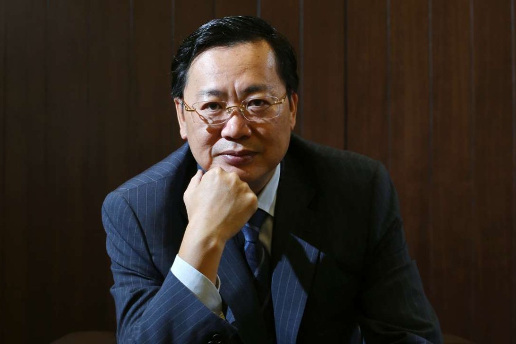 Lin Zhong, chairman of CIFI Holdings, said first-tier cities are gradually transforming into markets dominated by leasing activities. Photo: Felix Wong