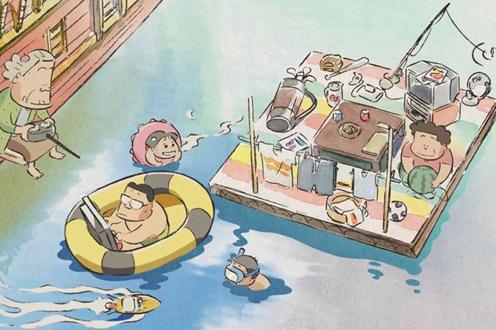 A still from the film My Neighbors the Yamadas (1999).