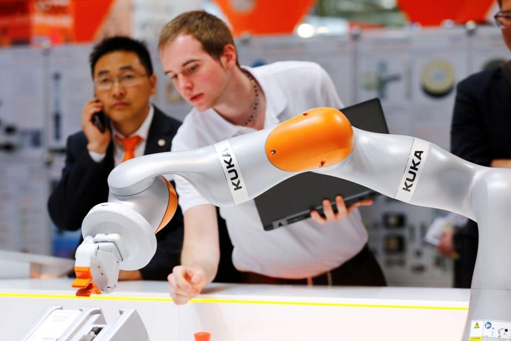 Andy Gu, Midea’s vice president said it would strive to improve sales of German robot maker Kuka, which it bought last year and which already accounts for a tenth of Midea’s total sales of 200 billion yuan for 2016.