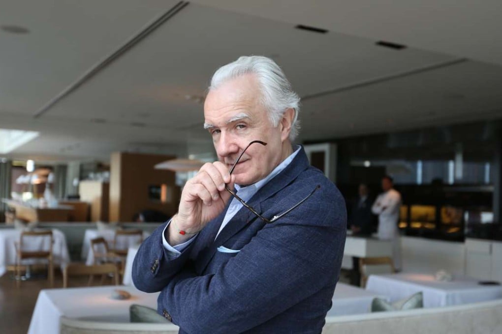 Alain Ducasse at Rech at the InterContinental in Tsim Sha Tsui. Photo: Xiaomei Chen