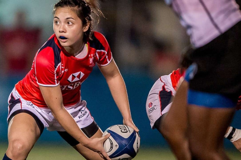 Scrum half Jessica Ho Wai-on is on the up for Hong Kong. Photos: HKRU