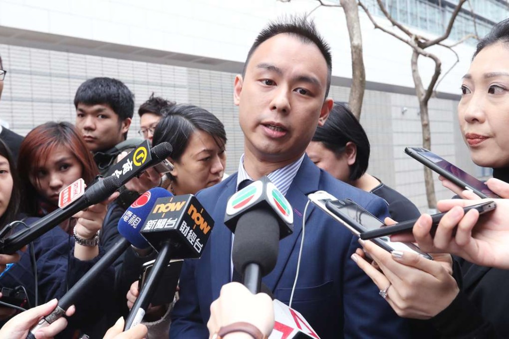 Uber Hong Kong boss Kenneth She vows to stand with his drivers. Photo: Edward Wong