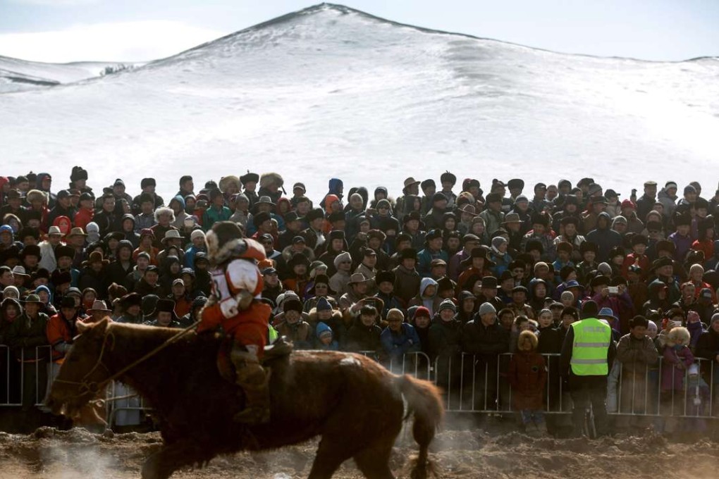 The riders are often sponsored by local politicians, who tout their ownership of race horses during their campaigns. Photo: AFP