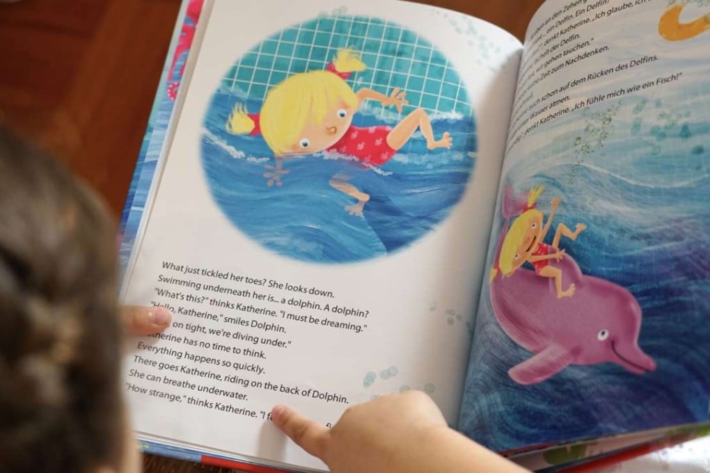 TimTimTom.com's personalised bilingual children’s book.