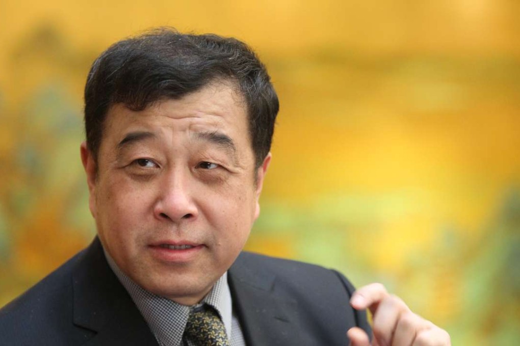 Li Yihu, an NPC delegate, is the head of Peking University's Institute of Taiwan Studies. Photo: Simon Song