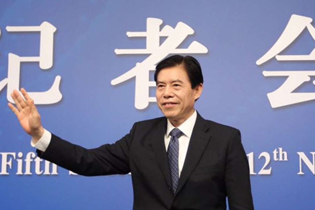 Minister of Commerce Zhong Shan said he was looking forward to meeting his US counterpart Wilbur Ross. Photo: Simon Song