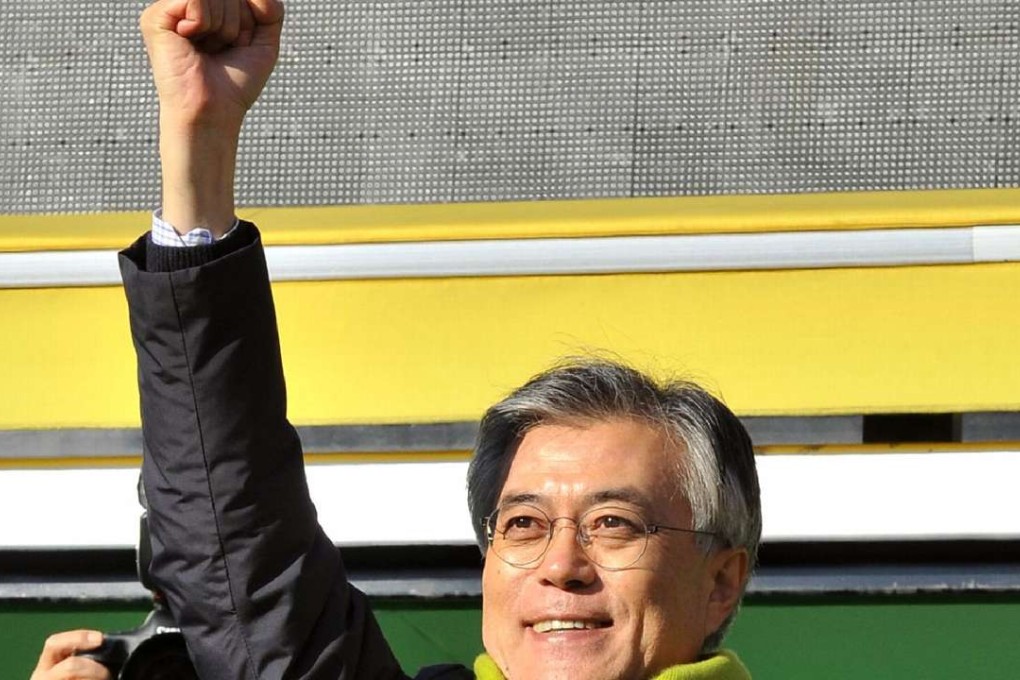 South Korea presidential candidate Moon Jae-in. File photo: AFP