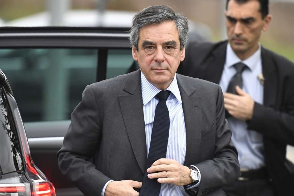 French presidential election candidate for the right-wing Les Republicains party Francois Fillon. Photo: AFP