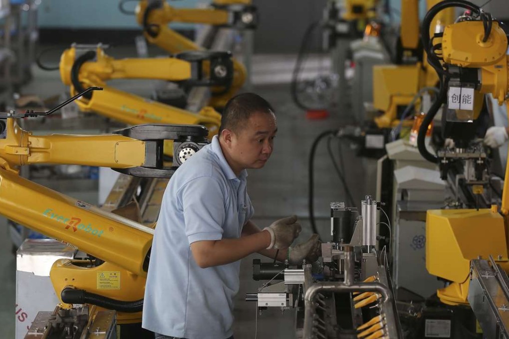 Development of artificial intelligence technologies that can be commercialised entail high risk and long development cycles, analysts say. Photo: Chinatopix via AP