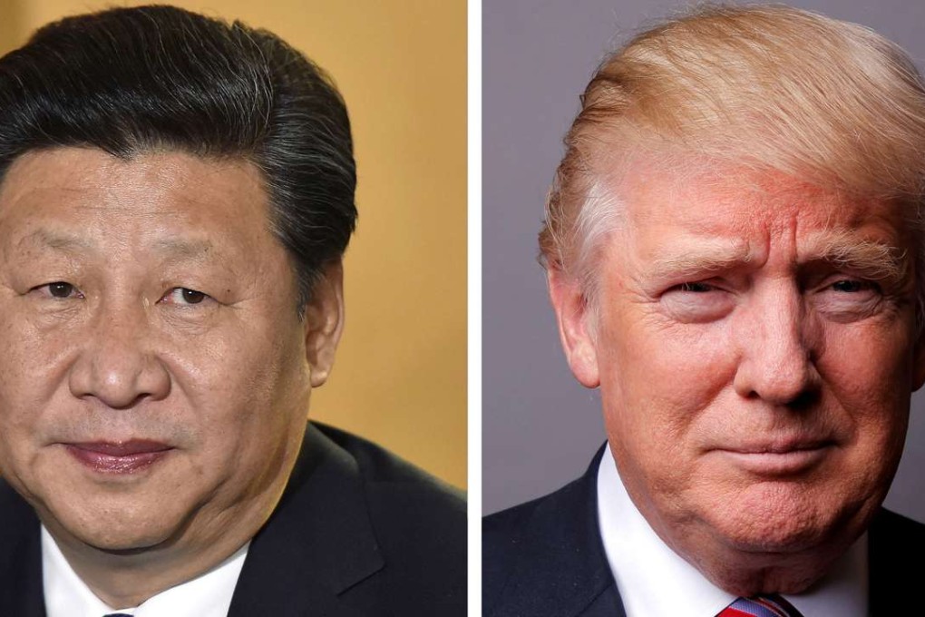 Chinese President Xi Jinping, left, and US President Donald Trump. Photo: Reuters