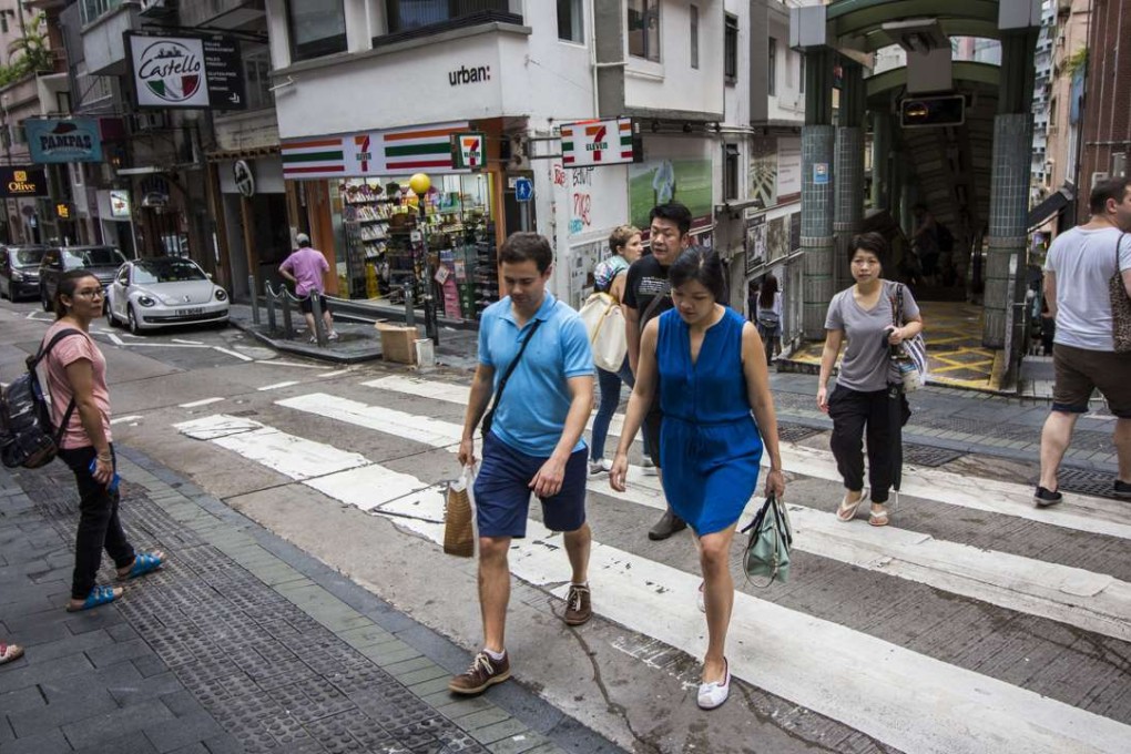Elgin Street in Hong Kong was named by the British colonial government for James Bruce, Britain’s eighth earl of Elgin, who played a role in the colonial subjugation of China. Photo: Christopher DeWolf