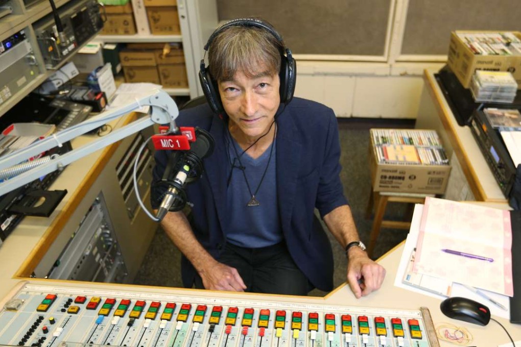 RTHK music host Jonathan Douglas is inviting the three chief executive candidates to come on his morning programme. Photo: Xiaomei Chen