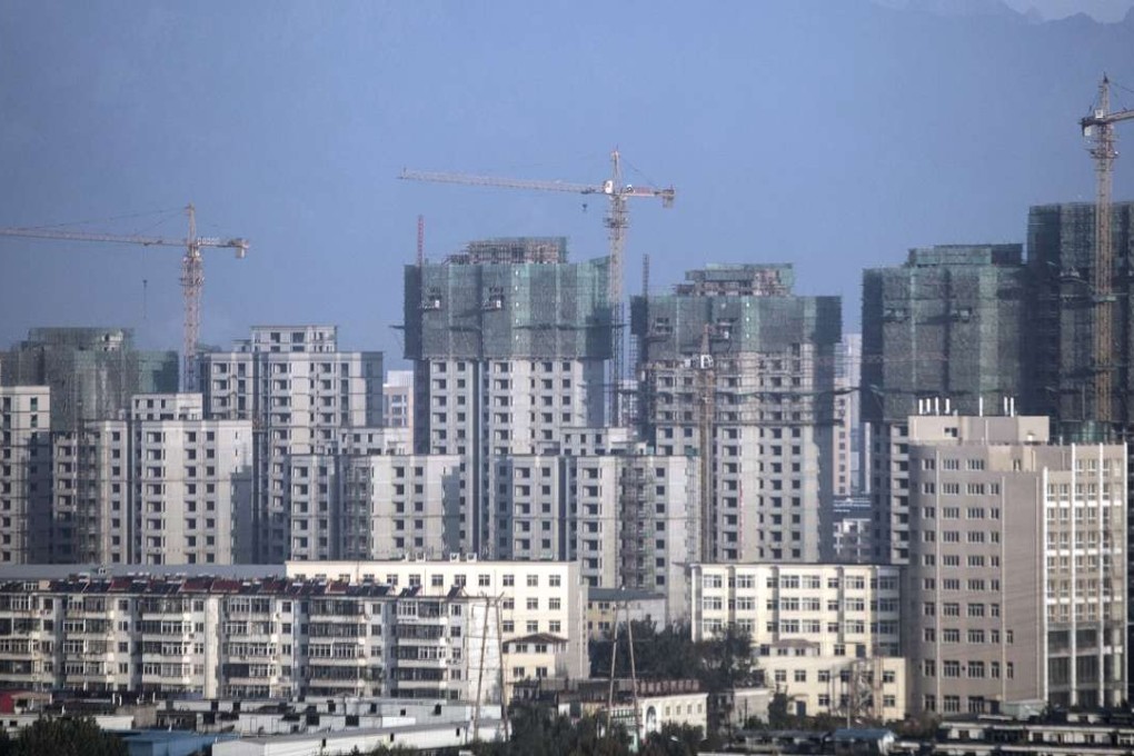 Residential buildings under construction in Qinhuangdao, Hebei province, China. Photo: Bloomberg