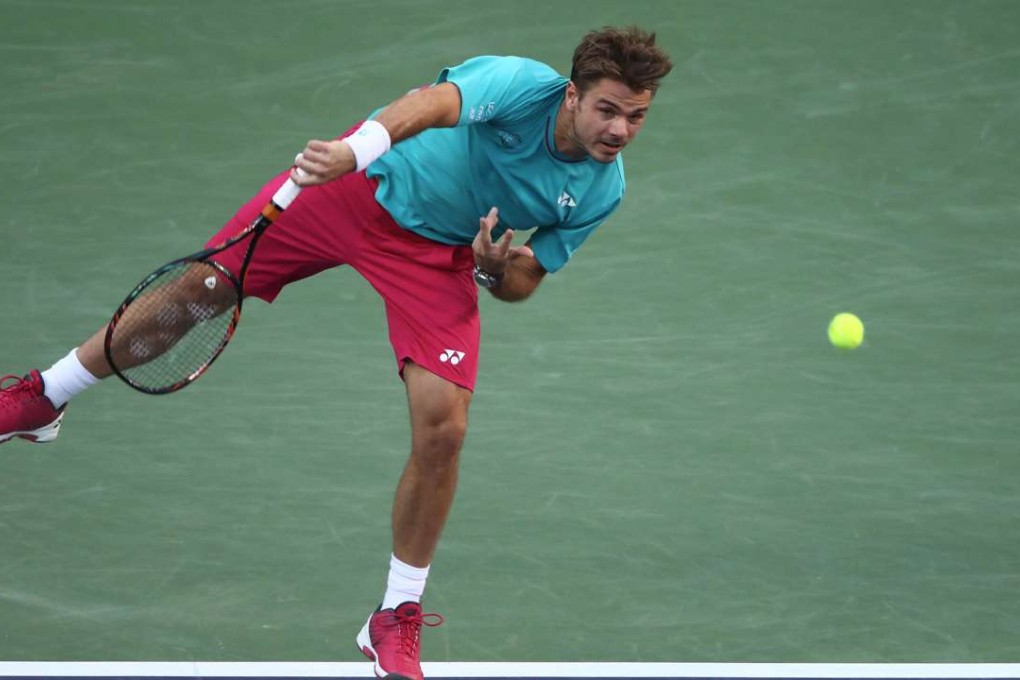 Stanislas Wawrinka overcame Philipp Kohlschreiber to make the fourth round of the Indian Wells Masters. Photo: AFP