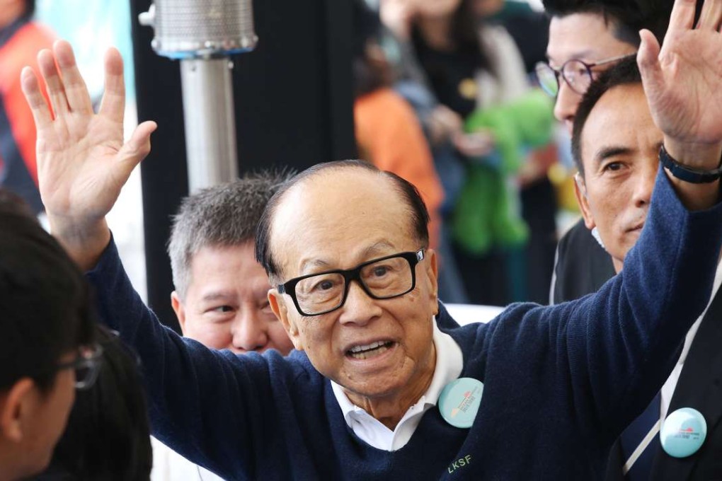 Shareholders of Li Ka-shing (pictured) controlled companies have voted to back a friendly takeover of Australian utility Duet Group. Photo: Dickson Lee