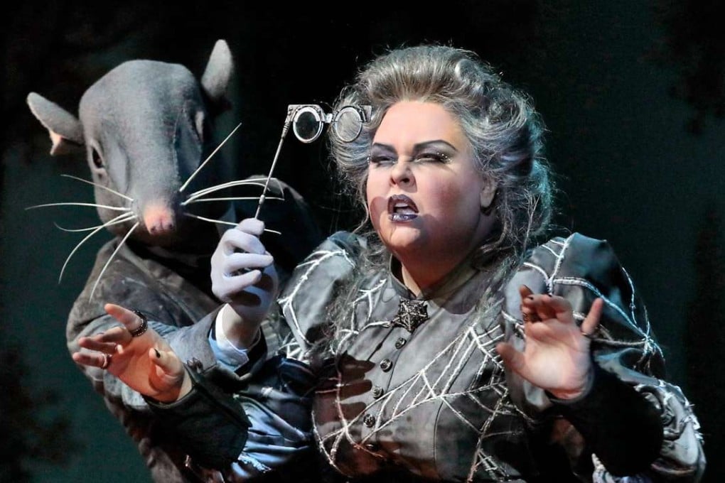 Jamie Barton as Jezibaba in Dvorak’s Rusalka, one of the works staged by New York’s Metropolitan Opera this season that will be shown live, or delayed live in Hong Kong, in selected cinemas.