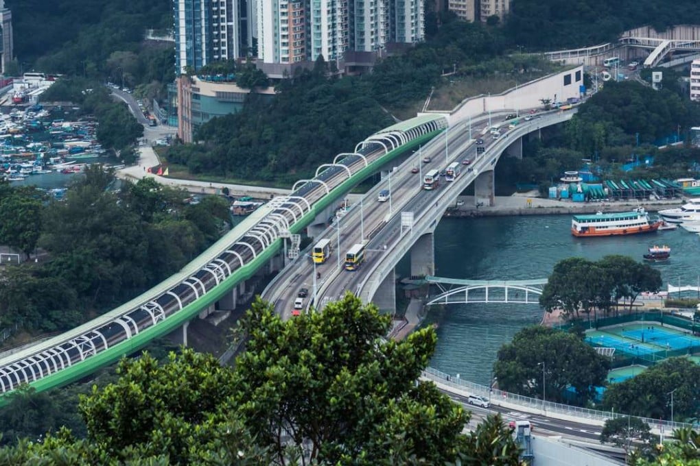 The man is understood to have fallen from the Ap Lei Chau Bridge. Photo: Shutterstock