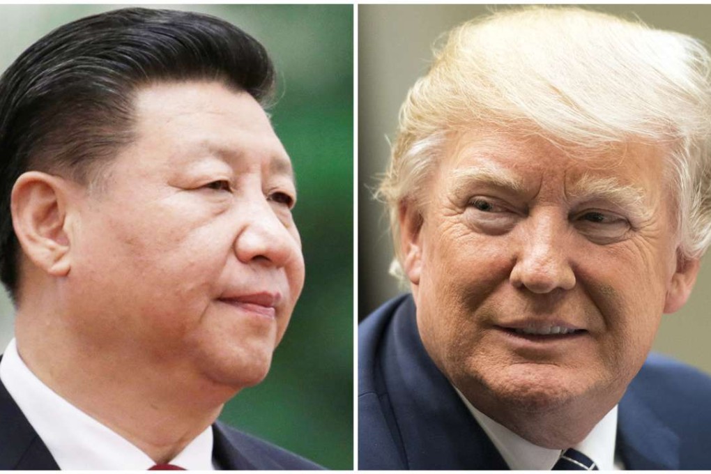 China’s President Xi Jinping; US President Donald Trump. File photos