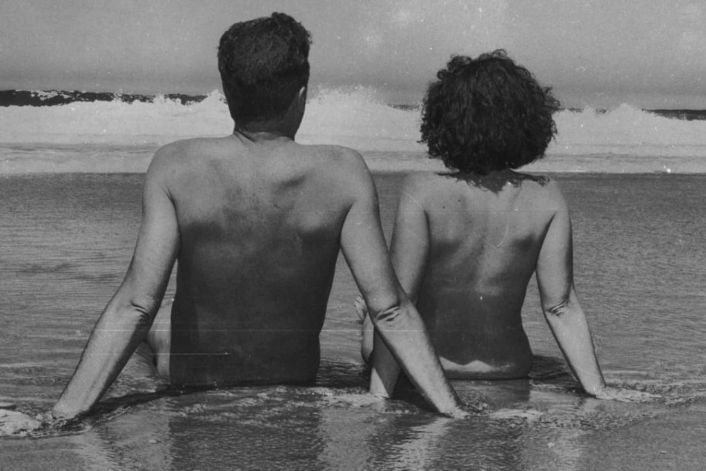 Nudists on a beach. Hong Kong’s first naturists had to content themselves with “a large fresh water river frontage” in the Sha Tin Valley. Photo: Shutterstock