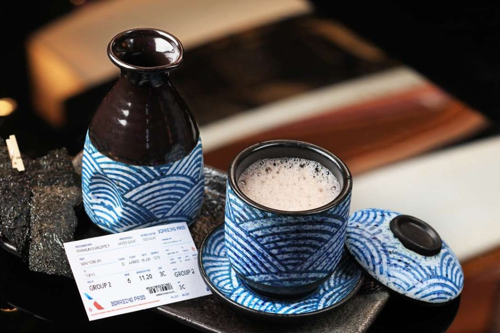 The Flight to Kai Tak cocktail, which will be served at Room One during Art Basel.