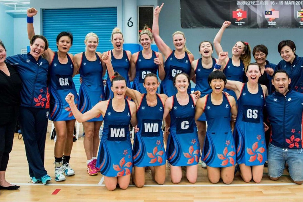 Hong Kong celebrate their win over Malaysia. Photos: Takumi Photography