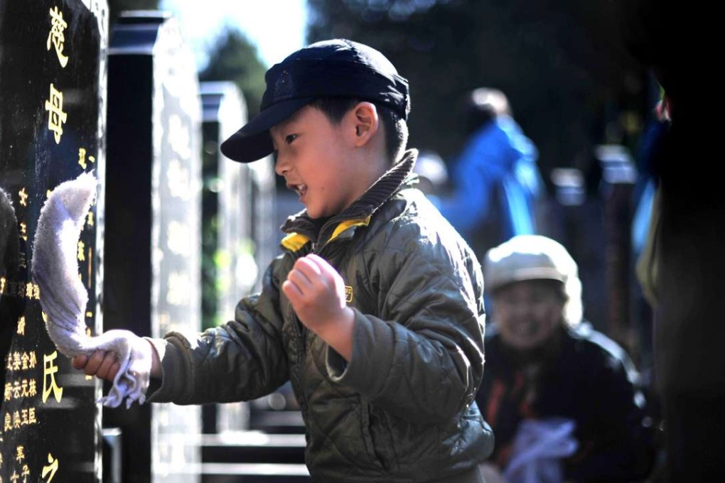 With China’s over 60s population set to pass 300 million by 2050, the traditional cemetery management business is forecast to grow 35 per cent annually, from 110.8 billion yuan in 2015 to 505.4 billion yuan in 2020 according to China Merchants Securities. Photo: AFP