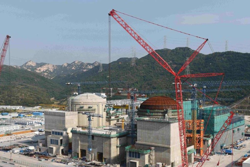 The Yangjiang Nuclear Power Station nuclear power plant under constriction in Guangdong province. Photo: SCMP Pictures (UNDATED HANDOUT)