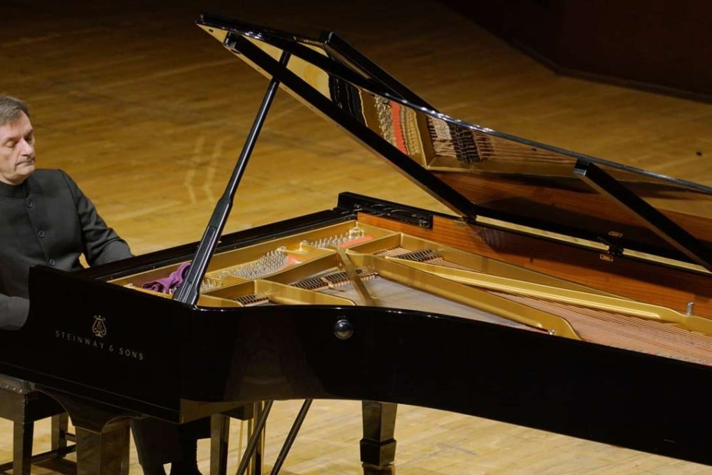 Stephen Hough performing solo at City Hall in Central last year.