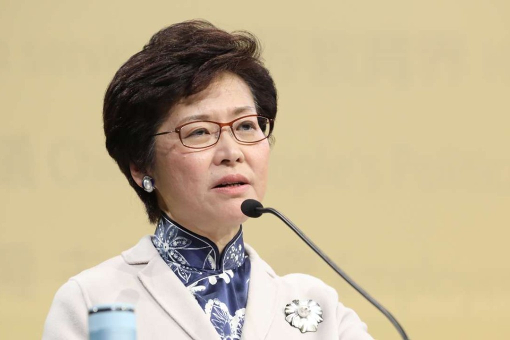 Chief executive candidate Carrie Lam Cheng Yuet-ngor has faced increasing criticism in the lead-up to the election on Sunday. Photo: Handout