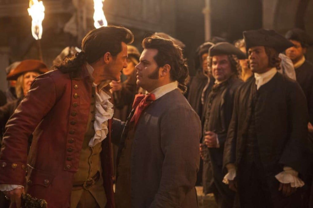 Ironically, there is no uproar against the romance between a woman and a beast, but groups have called for a boycott over a moment between two men, Gaston, played by Luke Evans, and LeFou, played by Josh Gad. Photo: Disney via AP
