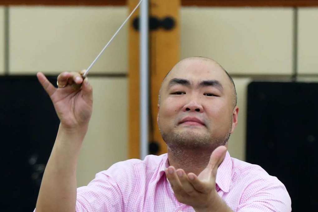Beijing conductor Liu Sha will make his debut performance with Hong Kong Chinese Orchestra this weekend. Photo: Xiaomei Chen