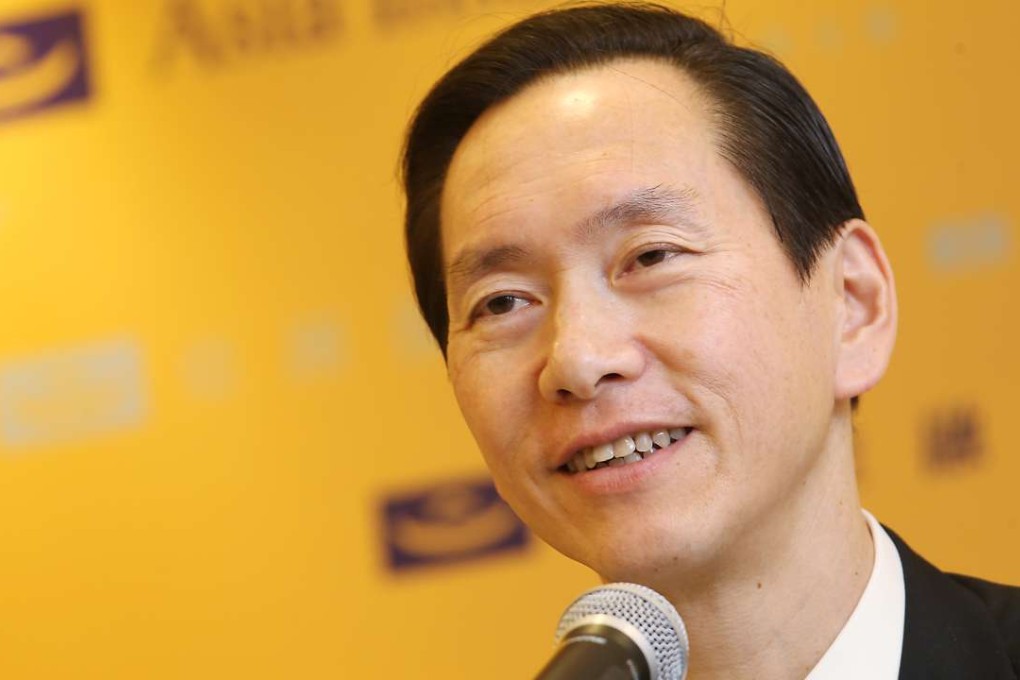 Bernard Chan says that the company’s profit growth was mainly due to valuation gains in its investment portfolio. Photo: K. Y. Cheng