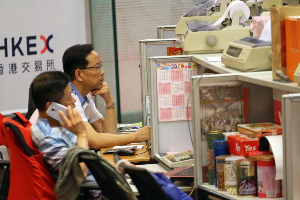 The Hang Seng Index in Hong Kong closed virtually flat at 24,327.7. Photo: Felix Wong