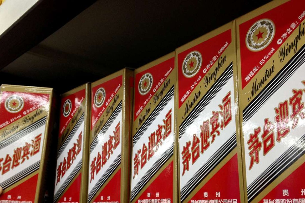 Kweichow Moutai liquor commands premium pricing because of its status as a staple at China’s state banquets. Photo: Xinhua