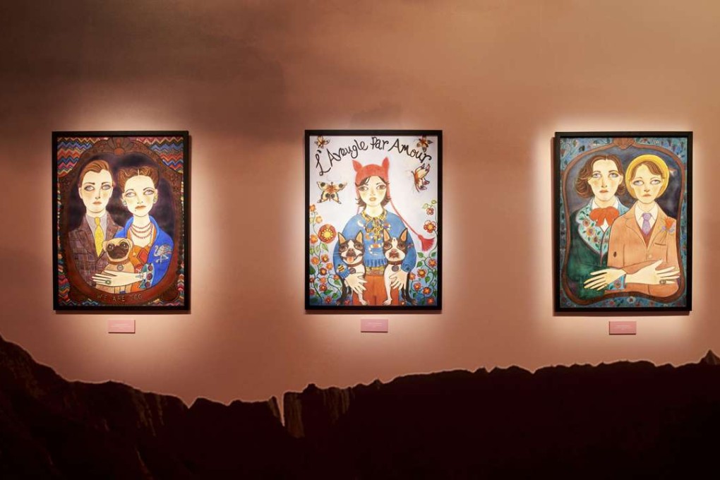 Part of Gucci’s show A Magazine curated by Alessandro Michele at The Qube, PMQ, in Central. Photo: Handout