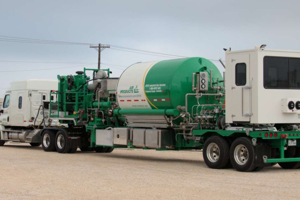 A general picture of the Air Product's factory truck. Photo: Handout