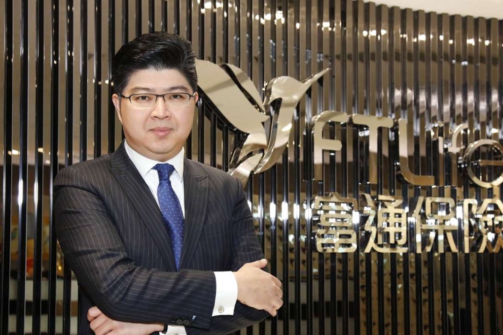 Lennard Yong, regional chief executive of FTLife Insurance, says he will embrace the development of fintech. Photo: Handout