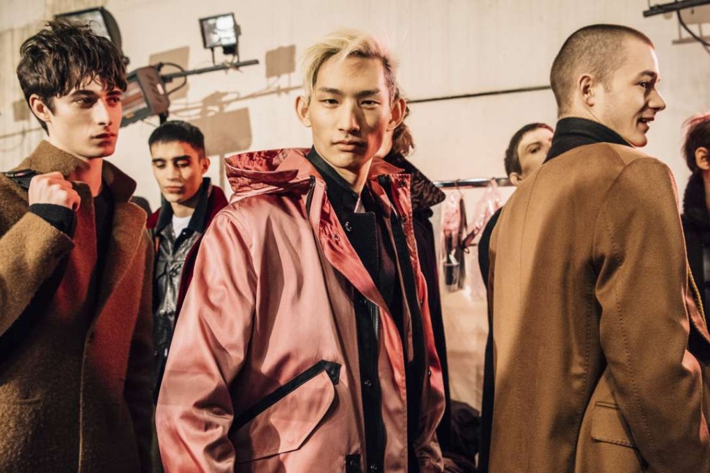 Backstage at the Berluti autumn-winter 2017 show. Photos: Handout