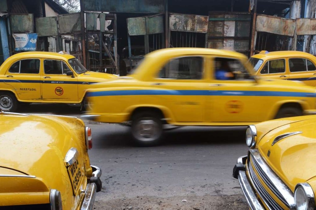 Taxis on a street in Calcutta. The ADB 2050 report envisages India as one of Asia’s seven economic stars, but not Hong Kong. Photo: AFP