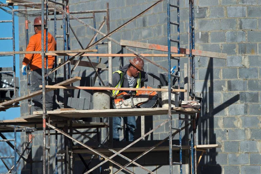 Construction of new US housing hit a 7-month high. Photo: AFP