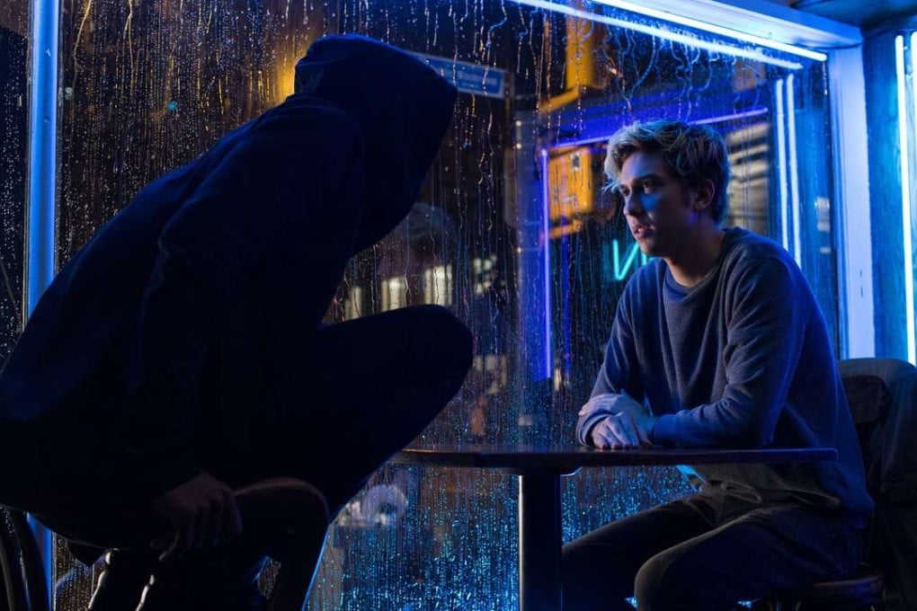 Lakeith Stanfield and Nat Wolff in a early still from the Netflix adaptation of Death Note.