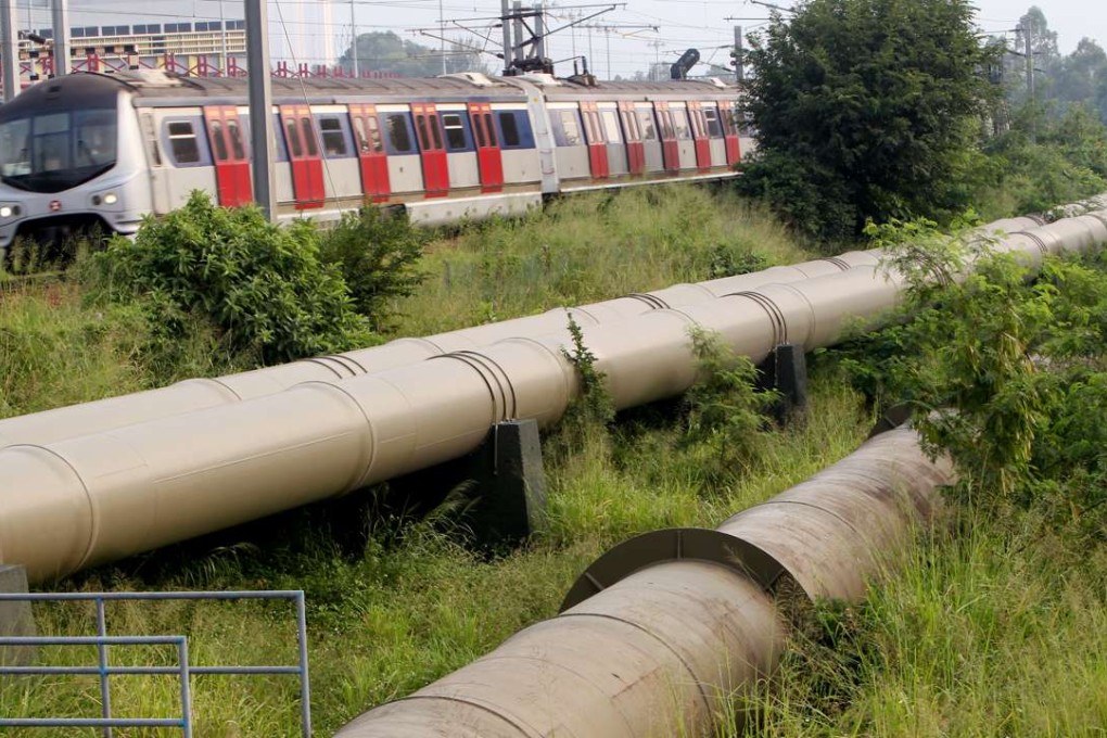 About 80 per cent of Hong Kong’s water is piped in from the Dongjiang in Guangdong province. Photo: Felix Wong