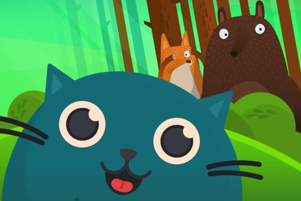 A still from mobile video game The Big Journey.