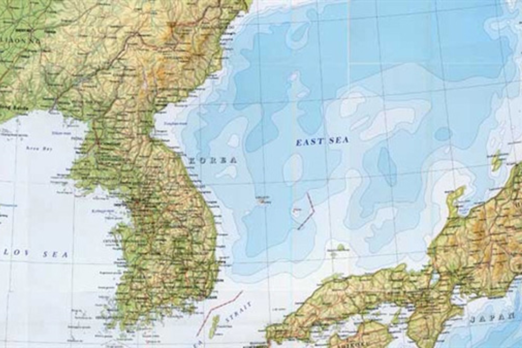British news outlet The Stack admitted it had wrong information in a map on its website and changed "Sea of Japan" to "East Sea." The person behind the correction was a student at Busan International High School in Korea. Photo: Choi Hyun-jung