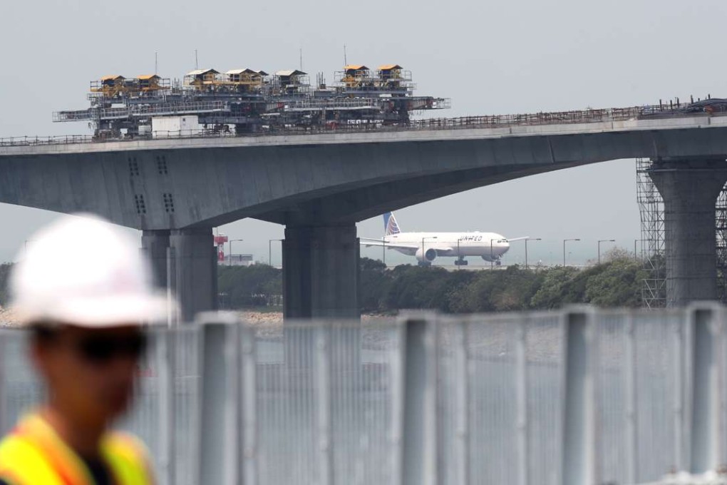 A view of the multi-billion-dollar project in Hong Kong on Tuesday. Photo: Edward Wong