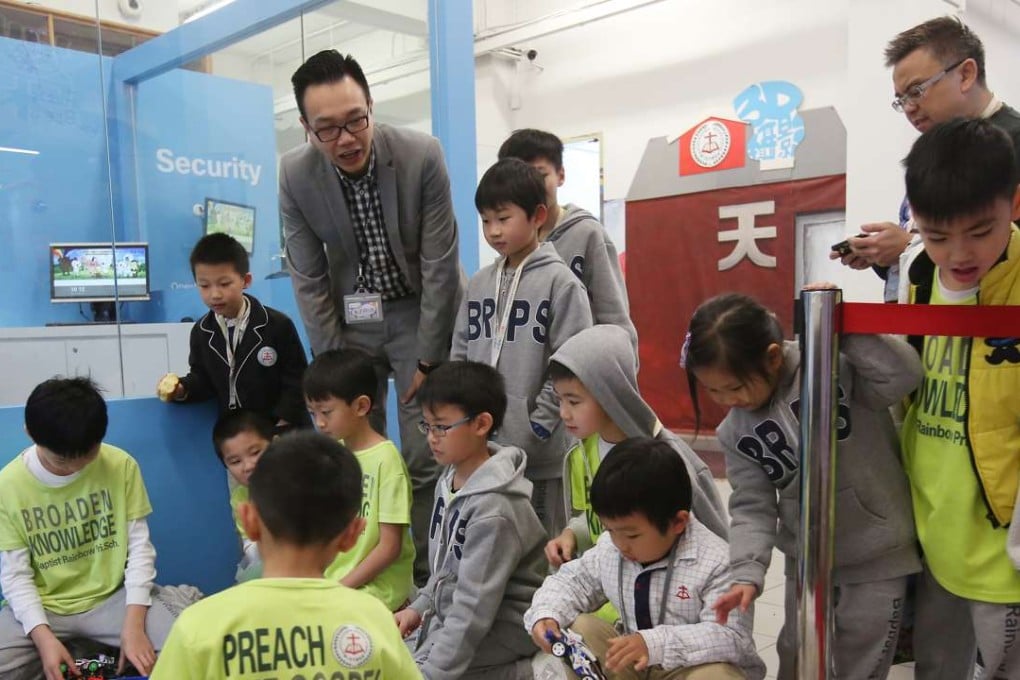 Baptist Rainbow will participate in the Basic Competency Assessment research study this year and principal Chu Tsz-wing says he is rather keen for his pupils to take the assessment as a measure of the school’s unique curriculum. Photo: Edward Wong