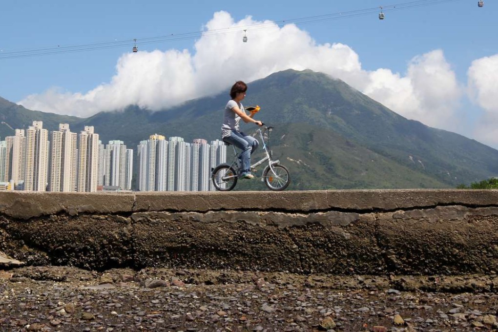 The Planning Department projects a massive growth in population numbers for Lantau by 2026.It showed to grow by leaps and bounds Photo: Felix Wong
