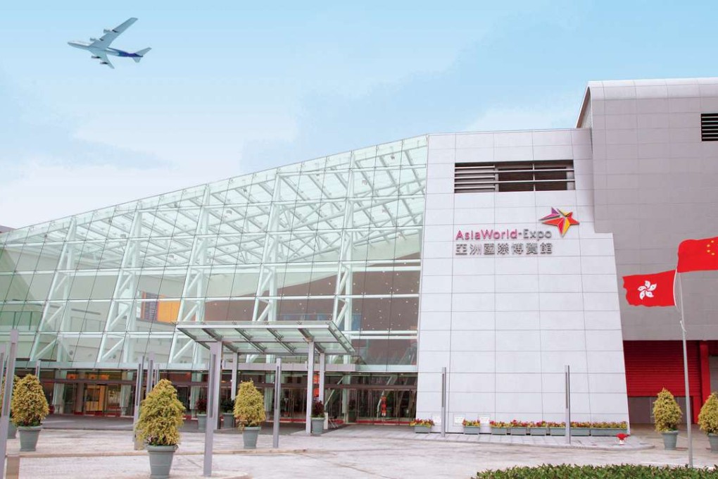 The computers were stolen from the AsiaWorld-Expo centre on Lantau. Photo: Handout