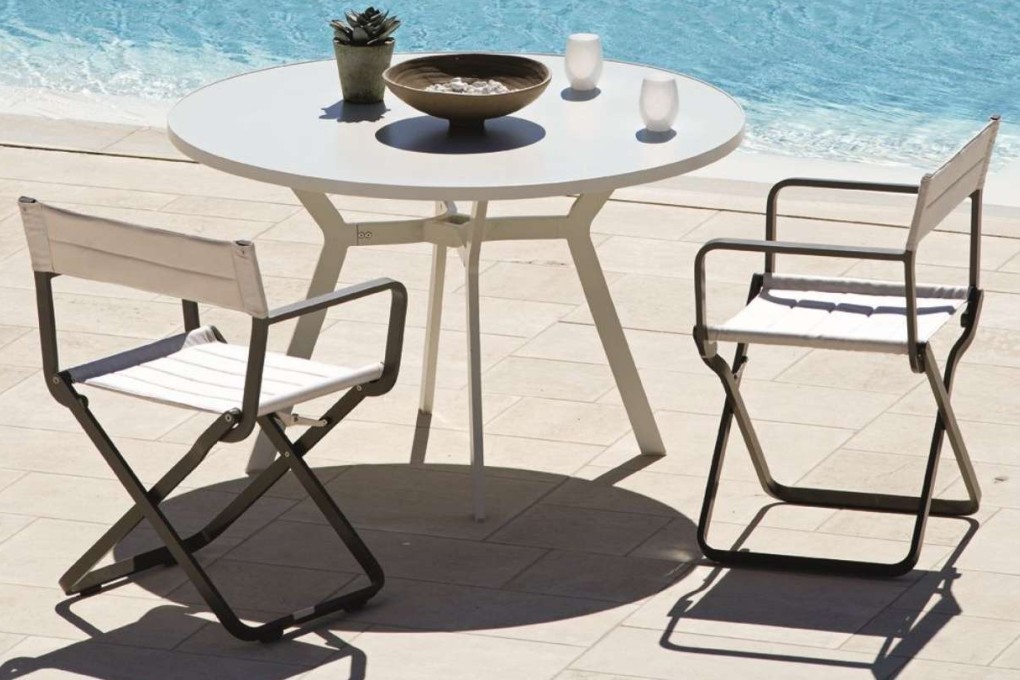 In a city where space is limited, folding chairs, such as the Piana by David Chipperfield, can come in handy. Just tuck them away when you don’t need them